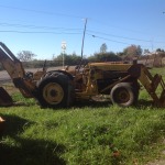 MF backhoe loader(3)